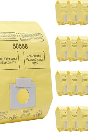 20 Pack vacuum bags Compatible with Kenmore Canister 5055, 50557,50558 and Type C,C-18, 53292, 200 Series, 400 Series, 600 Series, 700 Series, 800 Series Vacuum