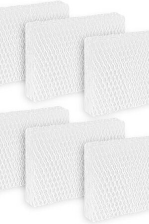 6 Pack WF813 EQWF813 Humidifier Filters Replacement Compatible with Equate EQ-2119-UL PCWF813 Relion RCM-832 RCM-832N ProCare PCCM-832N Cool Mist Humidifier Replacement Filter
