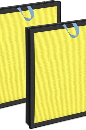 2 Pack Vital 100S Pet Care Replacement Filter for LEVOIT Vital 100S/100S-P Air Cleaner Purifier, 3-in-1 H13 True HEPA, High-Efficiency Activated Carbon Filter, Vital 100S-RF-PA, LRF-V102-YUS