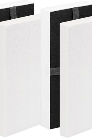 4-Pack HRF-G1/HRF-G2 True HEPA Replacement Filter (G) Compatible with Honeywell HPA-020(B) Tabletop, HPA-030(B), HPA-075(B), HPA-175(B) HEPA Tower & HPA-080(B), HPA-180(B) InSight Series Air Purifiers