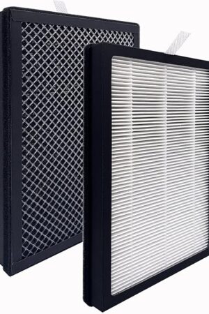 CAP-500FPK Air Purifier Replacement Filters: 2 Pack True HEPA Filters Compatible with Cuisinart CAP-500 Purxium Air Purifier