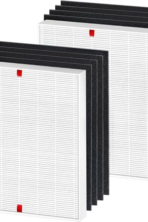Winix C545 HEPA Replacement Filter - S for Winix C545 Air Purifier by Blutoget - Replaces Winix S Filter 1712-0096-00,2522-0058-00,2 H13 True HEPA & 8 Activated Carbon Filters