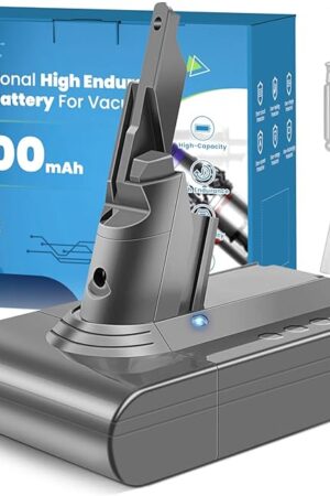 7200mAh Replacement for Dyson V7 Battery, Advanced V7 Battery Compatible with Dyson SV11 V7 Motorhead,V7 Animal‌, V7 Trigger, V7 HEPA V7 Car+Boat V7 Absolute Handheld Vacuum Cleaners
