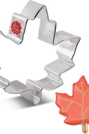 Ann Clark Cookie Cutters Maple Leaf Cookie Cutter 3.25" Made in USA