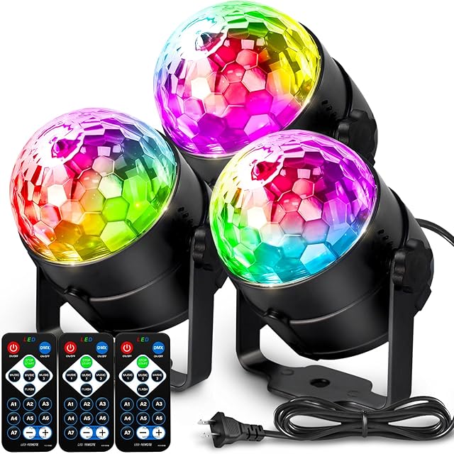 Disco Ball DJ Party Lights Strobe Lamp Stage Light