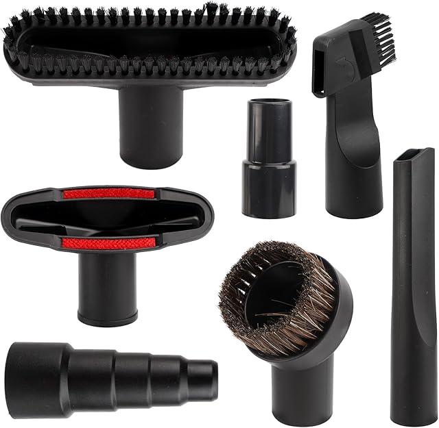 7pcs 1 1/4" Universal Vacuum Brush Attachments for Shark, Shark Navigator Lift-Away NV350 NV352 NV355 NV356E NV360, Rocket HV300 HV301 HV322 Series Upright Vacuum Cleaner Replacement Part Accessories