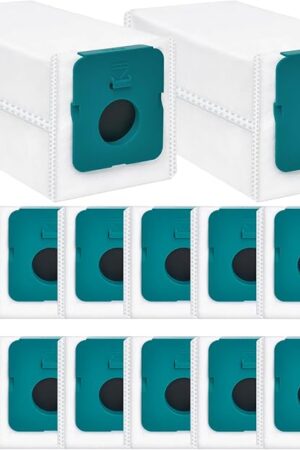 14Pcs VCA-ADB953 Bespoke Vacuum Bags(NOT Jet Bot),Compatible with Samsung Bespoke Jet Cordless Stock Vacuum Cleaner,Replacment for 2.8L Large Capacity Automatic Dust Collection Bags