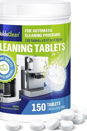 Cleaning Tablets for Espresso & Coffee Maschine 150x 2g - compatible with Breville Espresso Machines