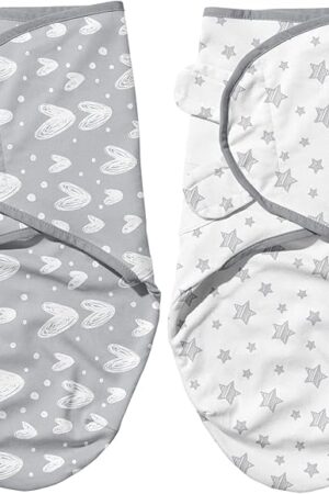 Biloban Baby Swaddles Adjustable Blanket for Boy Girls