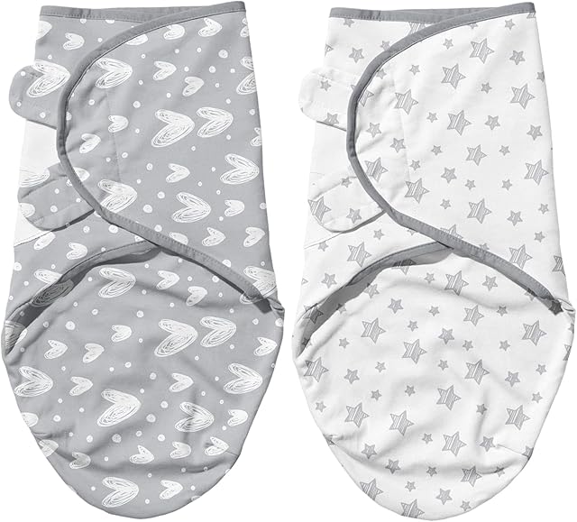 Biloban Baby Swaddles Adjustable Blanket for Boy Girls