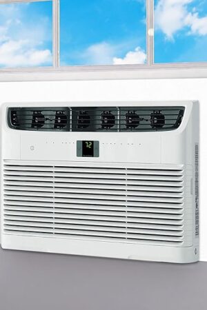 Window Air Conditioner Side Panel, 48" Extended Width XL Size Surround Insulated Foam Side Panels for Window AC Units, Air Conditioner Insulation Panel for Summer and Winter