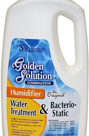 BestAir Golden Solutions Bacteriostatic Humidifier Water Treatment, 32-oz. (Pack of 2)
