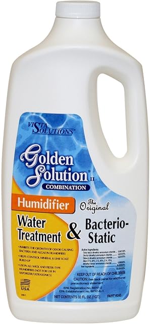 BestAir Golden Solutions Bacteriostatic Humidifier Water Treatment, 32-oz. (Pack of 2)