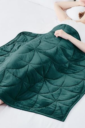 Weighted Lap Blanket Weighted Lap Pad Forest Green 40" x 52"