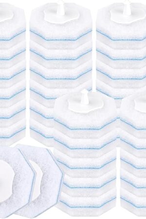 80 Pcs Toilet Wand Refills, Disposable Toilet Brush,Disposable Toilet Bowl Brush Replacement Heads,for Bathroom Cleaning,Clean Toilets,bathtubs,mop Pools, wash basins