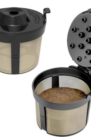 2pack Coffee Basket Compatible with Ninja Coffee Maker, Reusable Basket Filters for Ninja PB051/PB041ST