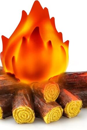 Bestview Artificial Fake Campfire Night Light