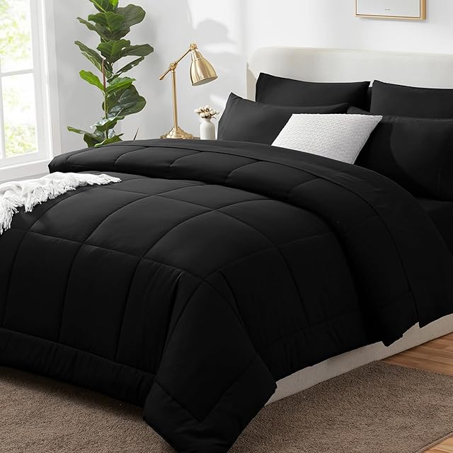 CozyLux Bed in a Bag Premium Comforters Bedding Sets Comforter Set