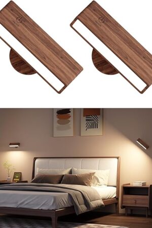 Wall Sconces Wall Lights Wall Lamp Wood Set of 2