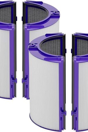 2 Pack True HEPA Replacement Filter Compatible with Dyson HP06 TP06 HP07 TP07 TP7A HP09 TP09 HP09 TP09 PH01 PH02 PH03 PH04 Air Purifier, Carbon Filter, Part #970341-01