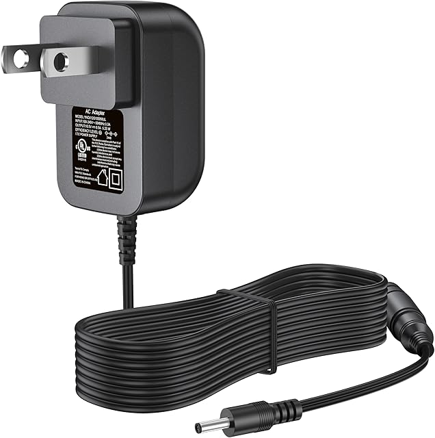 Charger for Bissell 28806 2880A Sweeper Power Cord for Perfect Sweep Turbo 2880 2800 2810 2032621 Vacuum AC Adapter DC Adaptor Supply