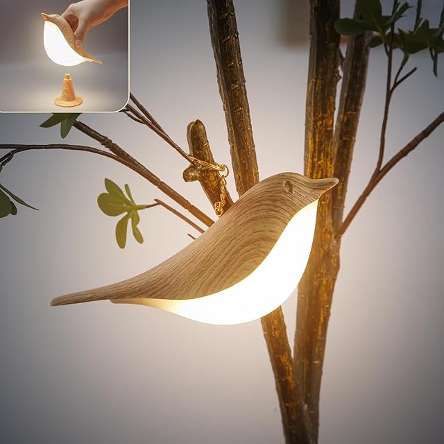 Bedside Lamps Bird Lamp Night Light for Kids ABS Plastic