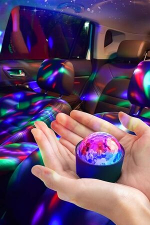 Disco Ball DJ Disco Lights Sound Activated with Music Synchronization
