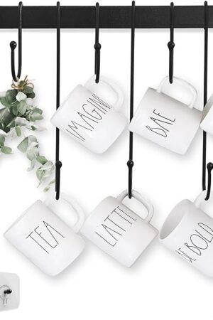 AJART Coffee Cup Rack Mug Holder 17"