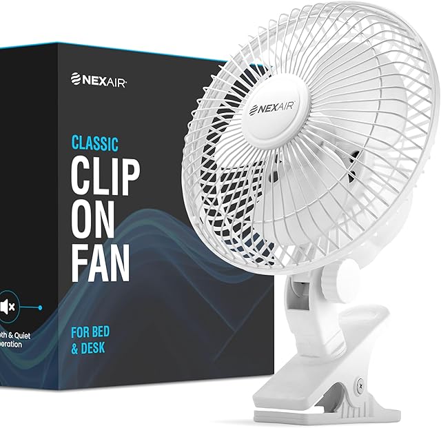 6-Inch Clip on Fan Desk Fan