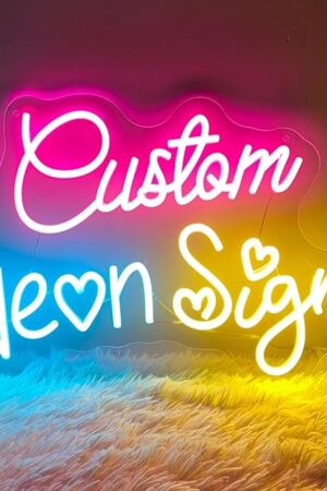Custom Neon Signs, Neon Name Sign for Wall Decor Personalized LED Sign Custom Neon Lights for Wedding Birthday Party Light, Christmas Decoration Gift