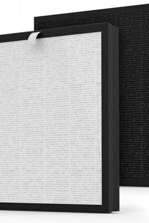 2-Pack JH-028A Replacement Filter Compatible with BlueDate JH-028A Purifier, 3-in-1 Filtration Filter