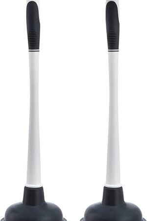 Amazon Basics Plunger - 2-Pack (Previously AmazonCommercial brand)