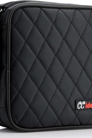 CCidea CD/DVD Case Holder 40 Capacity Black