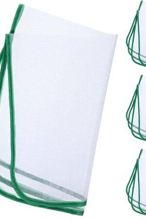 4 Pcs Protective Ironing Pressing Pad Scorch Saving Mesh Iron Protector Pressing Cloth for Ironing Insulation Pad Heat Resistant Mesh Protector for Delicate Clothes Ironings Sewing Fabric Protect Tool