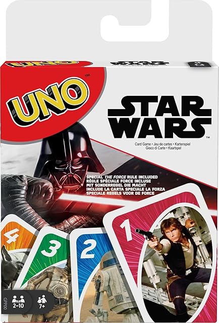 The Mattel Games Pictionary Air Star Wars Drawing Game with R2-D2 Light Pen & Themed Picture Clue Cards for Kids, Adults, Fans & Familes