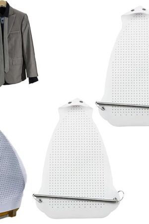2025 Universal Iron Protective Cover Shield, Iron Covers, Electric Irons Clothes Protector When Ironing - Prevents Burn, Sticking, Easy Installation Sole Plate Accessory (2PCS, 0.5mm)