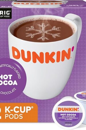 Dunkin' Donuts® Milk Chocolate Hot Cocoa Single-Serve K-Cup®, Box Of 22