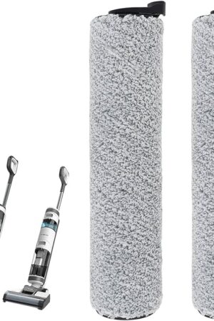 Vacuum Brushes Parts 2PC, Vacuum Replacement Brush Rollers Attachments Compatible with Tineco iFloor 3/ Floor One S3/ iFloor 2 Cordless Wet Dry Vacuum Cleaner, Vacuum Accessory Replacement Kit