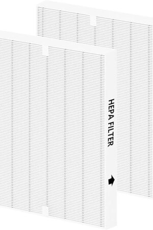 2 Pack AP-1512HH True HEPA Replacement Filter for Coway Airmega AP-1512HH and Airmega 200M Series Air Purifiers (AP-1512HH, AP-1512HH-FP, AP-1518R, AP-1519P) by Funmit, Compared to Part # 3304899