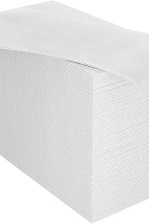 100PACK Disposable Hand Towels for Bathroom, Soft and Absorbent Paper Guest Towels Disposable Decorative Bathroom Hand Napkins for Kitchen, Parties, Weddings, Dinners