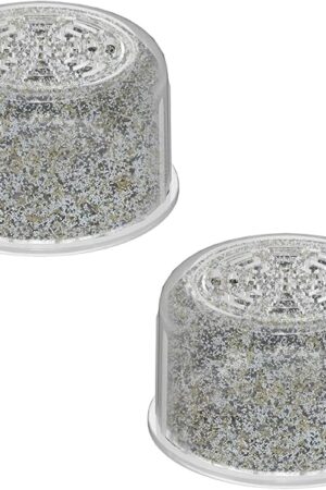 2 Pack Shower Head Filter Replacement Cartridge Compatible with All Canopy Fixed & Handheld Filtered Shower Head, Shower Filter For Hard Water