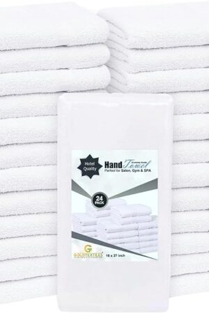 Cotton Blend Absorbent Hand Towels