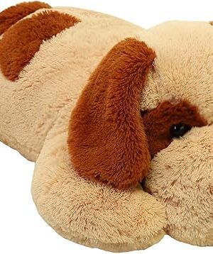 26.8 inch 5 lbs Dog Weighted Stuffed Animals, Large Weighted Plush Animal, Cute Plush Toy Pillow, Gifts for Adults, Kids, Boys and Girls