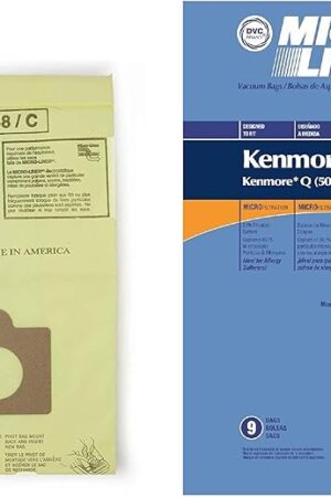9 Vacuum Cleaner Bags for Sears Kenmore 5055 50557 50558 Panasonic C-5 C5 C Q