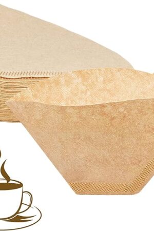 YQL #2 Cone Coffee Filter, 200 Count Coffee Filters 2 Cone Paper, Unbleached Disposable Coffee Filters Fit for Drip Coffee Maker