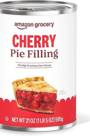 Amazon Grocery, Cherry Pie Filling, 21 Oz