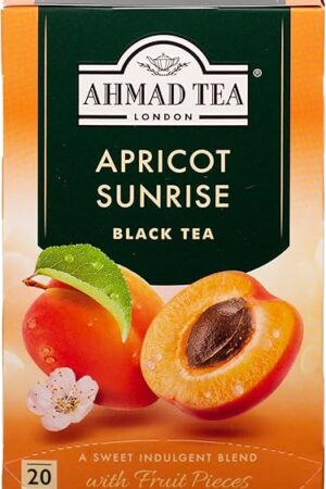 Ahmad Tea Apricot Sunrise , Tea Bags, 20-Count Boxes