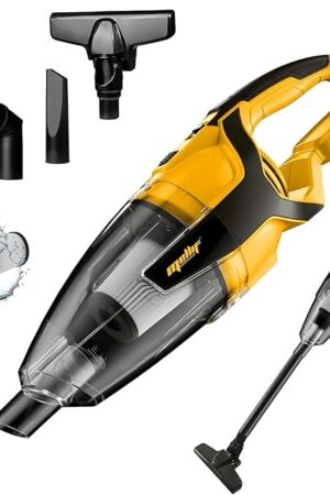 120W Cordless Handheld Vacuum Cleaner Compatible with Dewalt 20v Max Battery (Tool Only) Portable for Hard Floor Carpet Car Pet Hair Cleaning