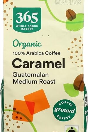 365 by Whole Foods Market, Organic Caramel Ground Coffee, 12 Ounce