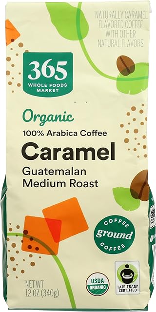 365 by Whole Foods Market, Organic Caramel Ground Coffee, 12 Ounce